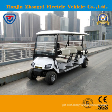 Zhongyi 8 Seater Injunction Molding Lead-Acid Battery Sightseeing Club Mini Electric Golf Cart